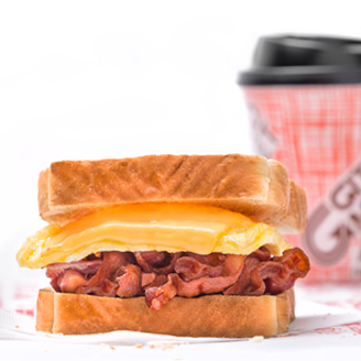 Bacon, Egg, & Cheese on Texas Toast