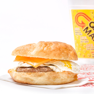 Sausage, Egg & Cheese Croissant